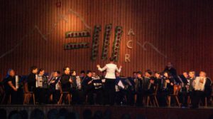 Das Konzertorchester beim Gastspiel in Reute
